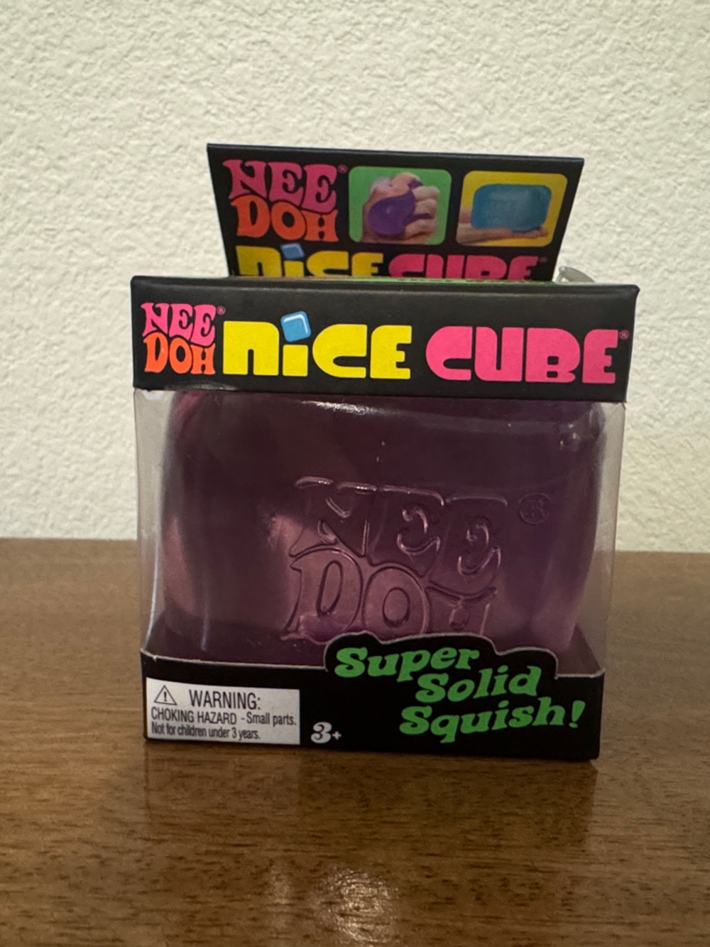 Nee Doh Nice Cube Super Squishy Toy Sensory Fidget Viral Rare Purple